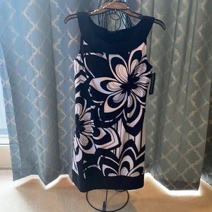 NWT black and white dress